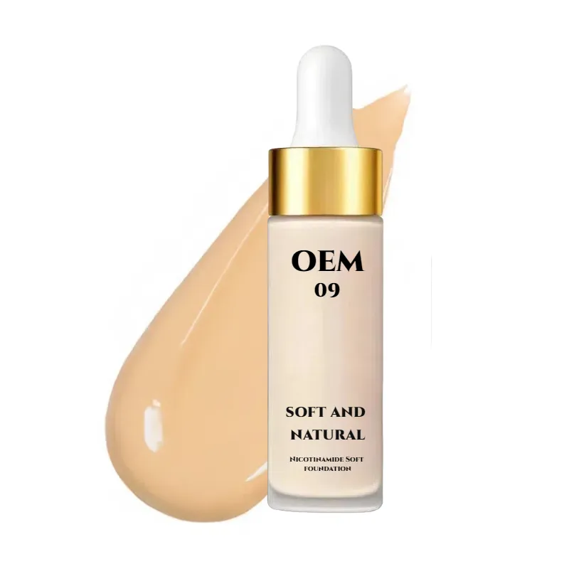 Formulacija s tekočimi fundacijami po meri